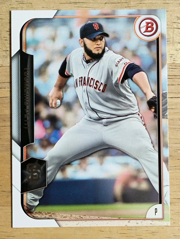 2015 Bowman #88 Yusmeiro Petit