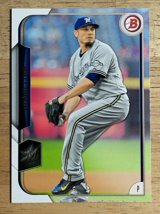 2015 Bowman #89 Matt Garza