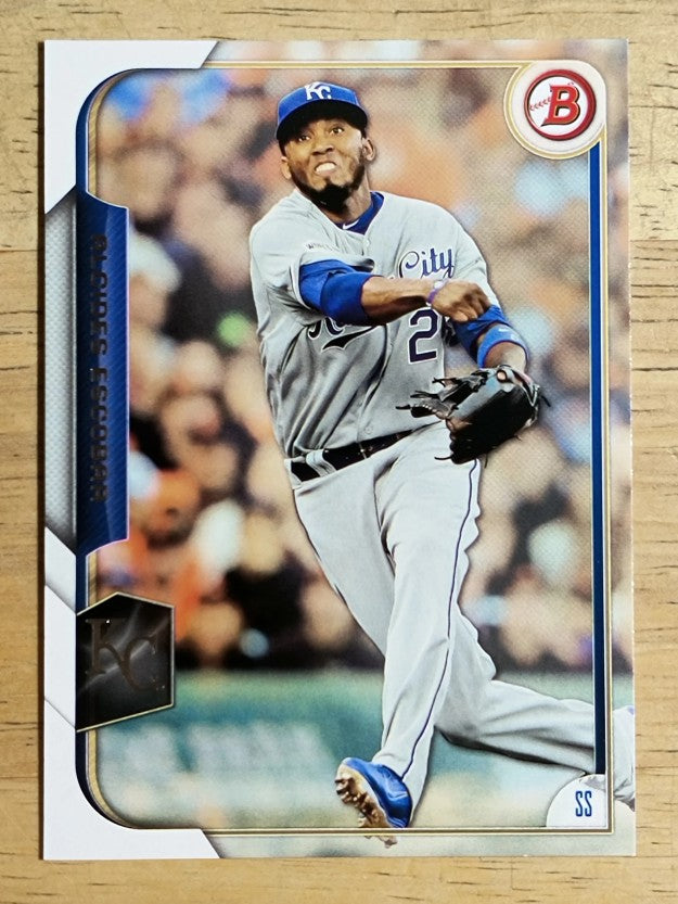 2015 Bowman #97 Alcides Escobar