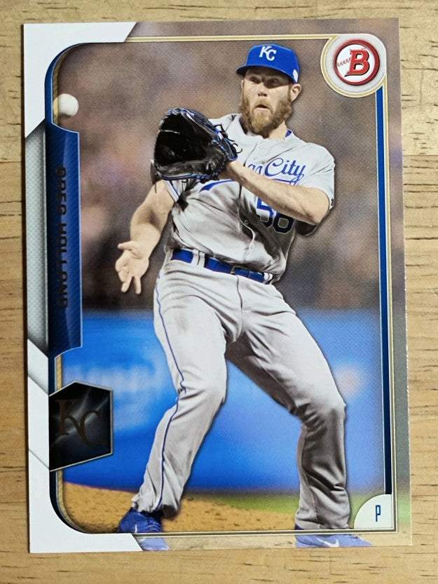 2015 Bowman #101 Greg Holland