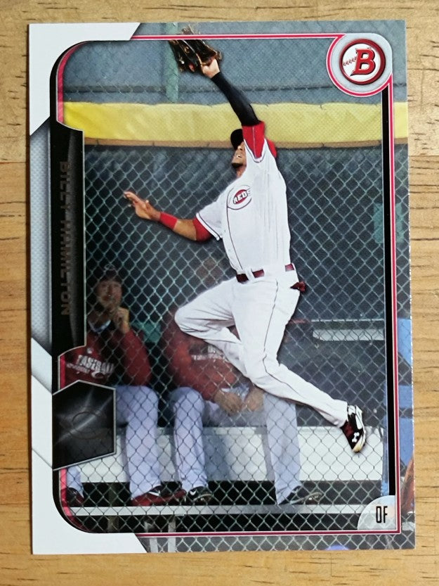 2015 Bowman #104 Billy Hamilton