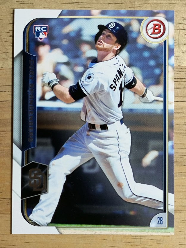 2015 Bowman #128 Cory Spangenberg RC