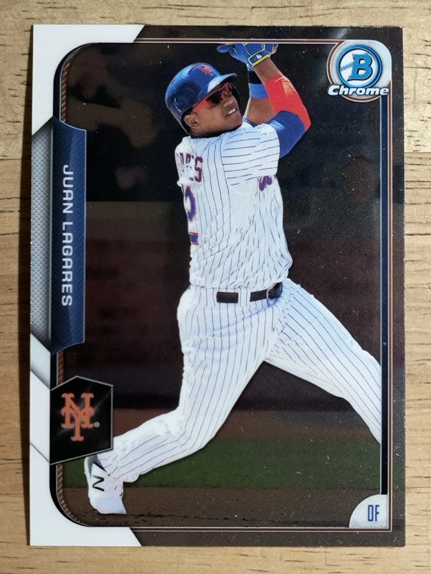 2015 Bowman Chrome #30 Juan Lagares