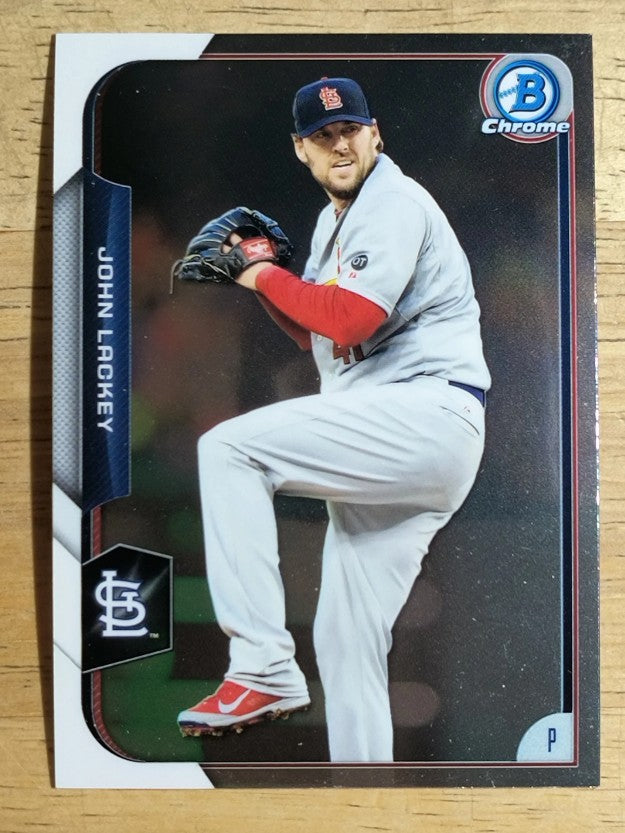 2015 Bowman Chrome #44 John Lackey