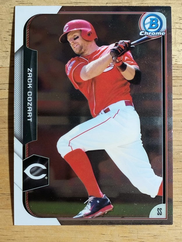 2015 Bowman Chrome #74 Zack Cozart