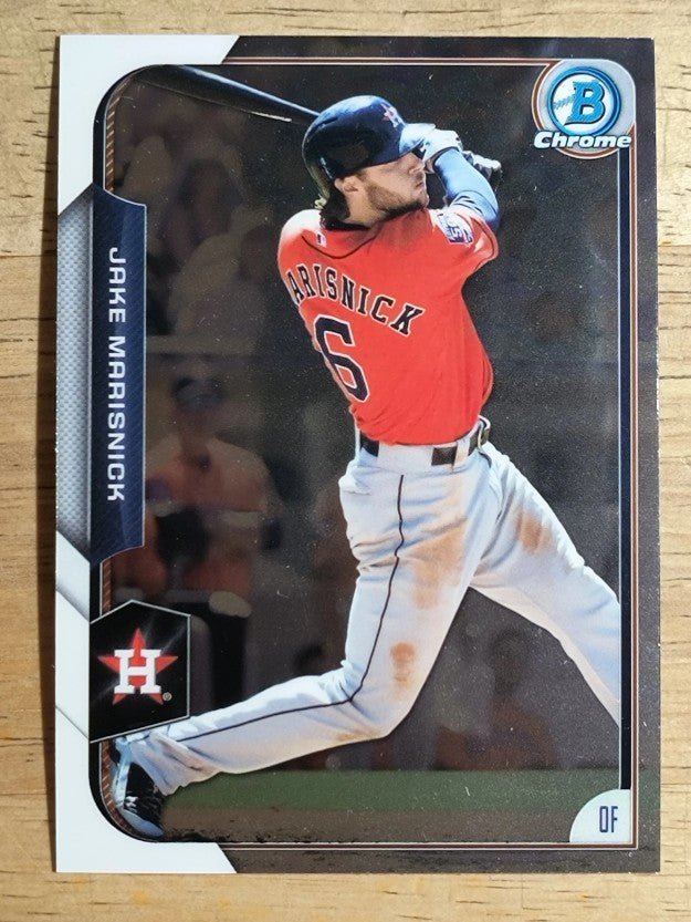 2015 Bowman Chrome #76 Jake Marisnick