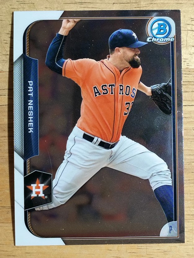 2015 Bowman Chrome #96 Pat Neshek