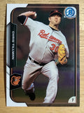 2015 Bowman Chrome #122 Chris Tillman