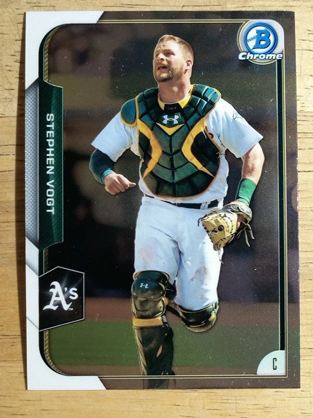 2015 Bowman Chrome #134 Stephen Vogt