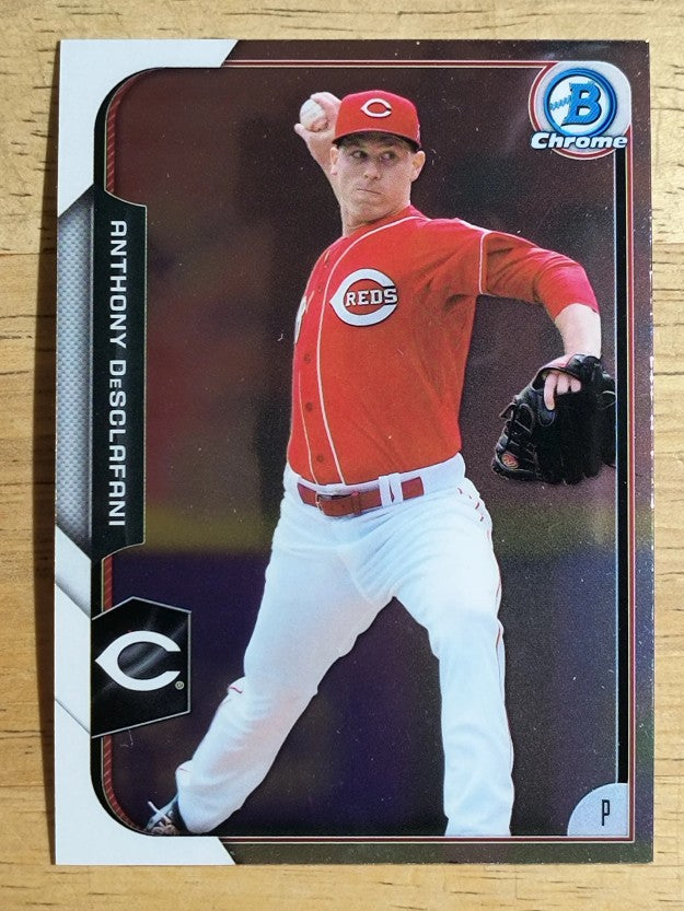 2015 Bowman Chrome #135 Anthony DeSclafani