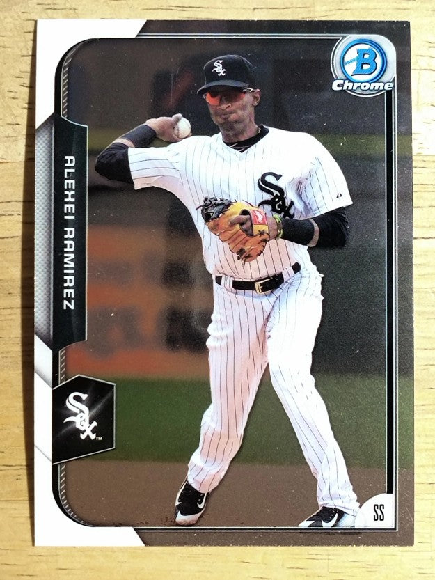 2015 Bowman Chrome #147 Alexei Ramirez