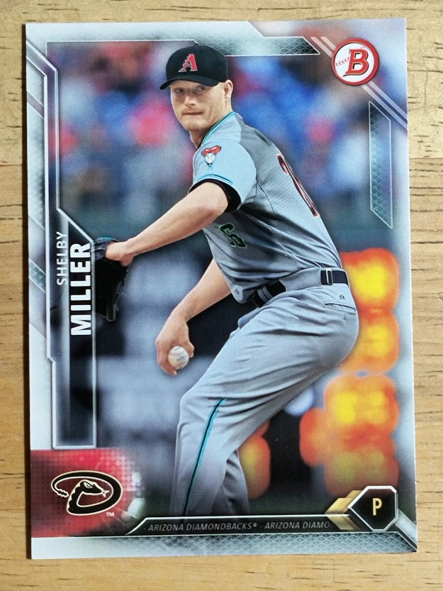 2016 Bowman #9 Shelby Miller