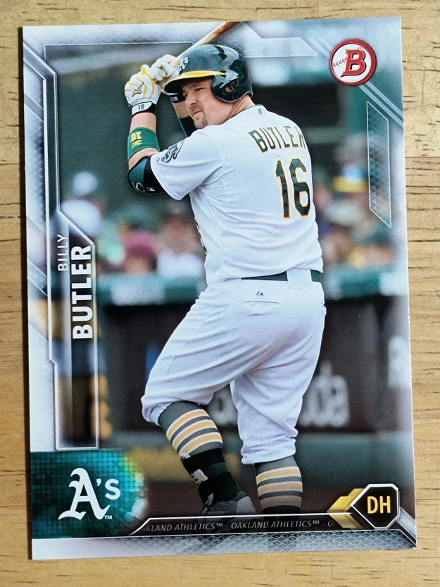 2016 Bowman #63 Billy Butler