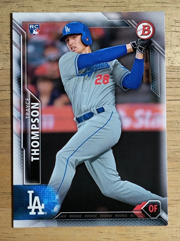 2016 Bowman #145 Trayce Thompson RC