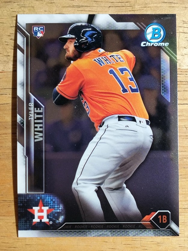 2016 Bowman Chrome #16 Tyler White RC