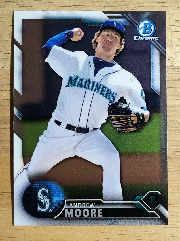 2016 Bowman Chrome Prospects #BCP234 Andrew Moore