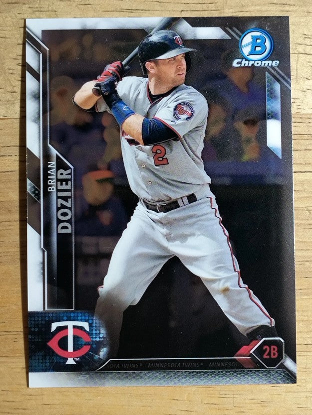2016 Bowman Chrome Vending '16 Bowman #53 Brian Dozier