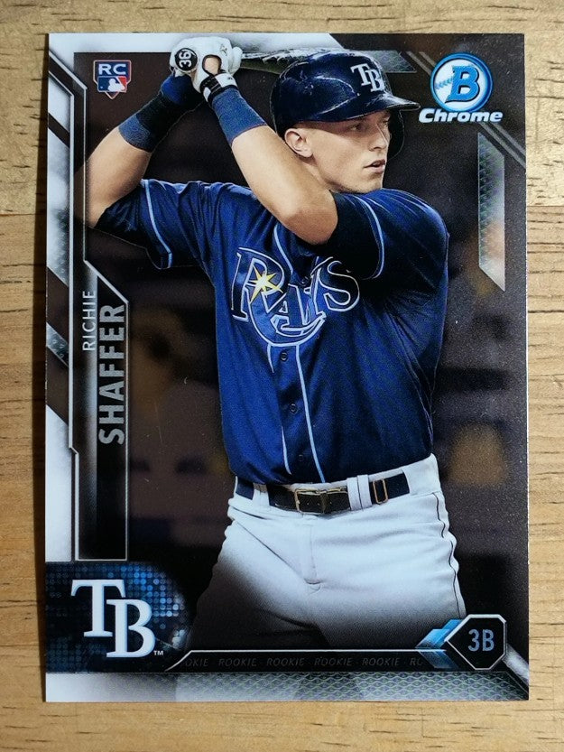 2016 Bowman Chrome Vending '16 Bowman #133 Richie Shaffer