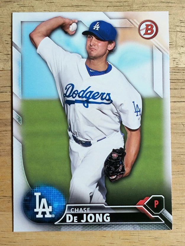 2016 Bowman Draft #BD174 Chase De Jong