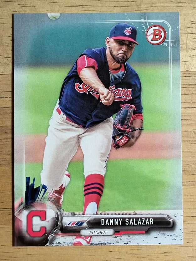 2017 Bowman #93 Danny Salazar