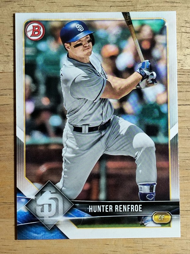 2018 Bowman #8 Hunter Renfroe
