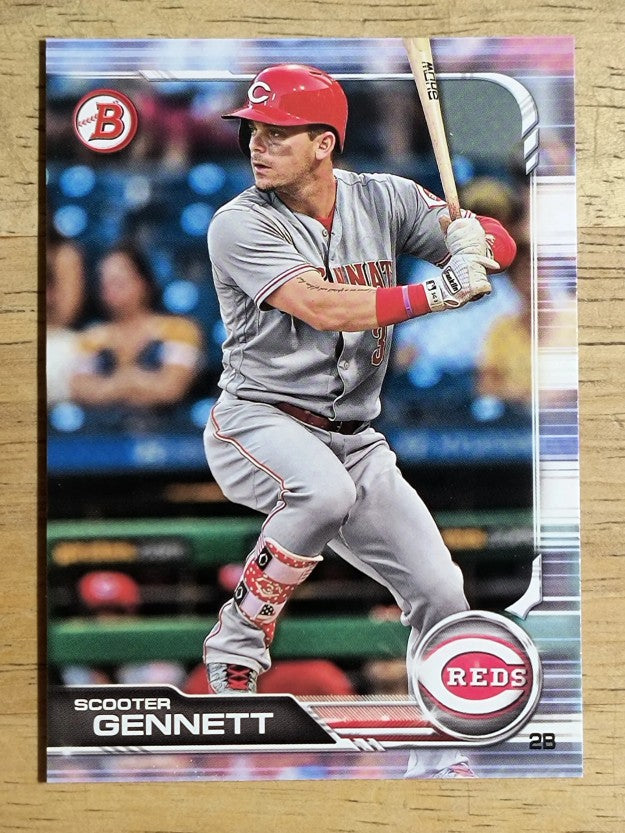 2019 Bowman #8 Scooter Gennett
