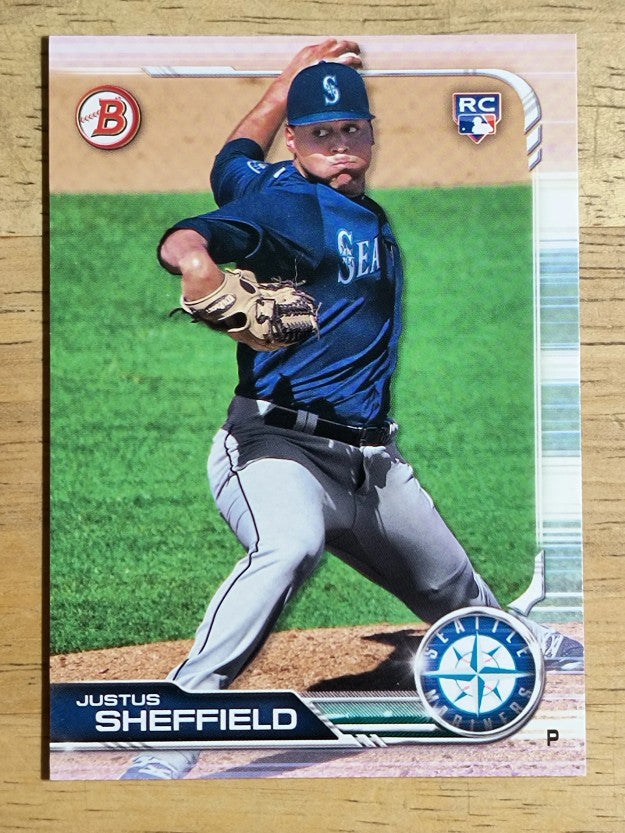 2019 Bowman #12 Justus Sheffield RC
