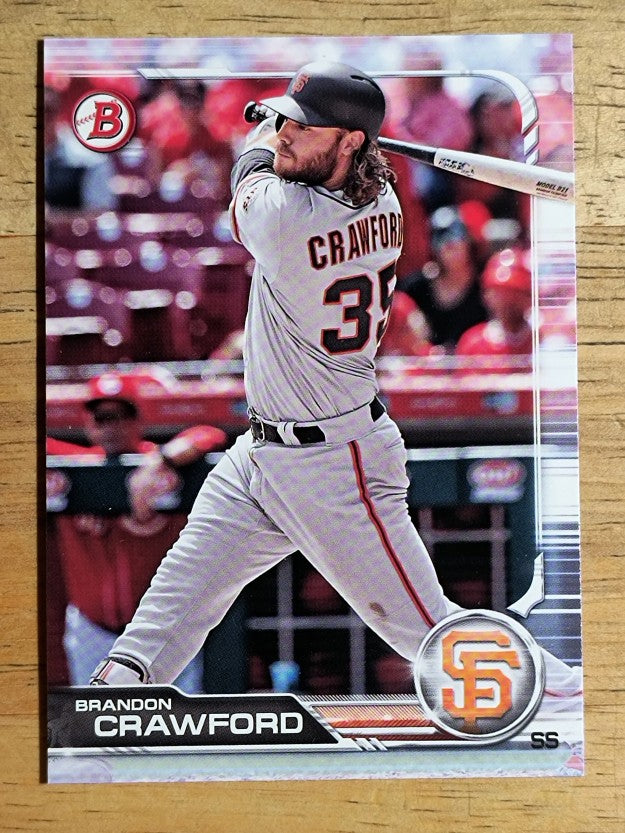 2019 Bowman #57 Brandon Crawford