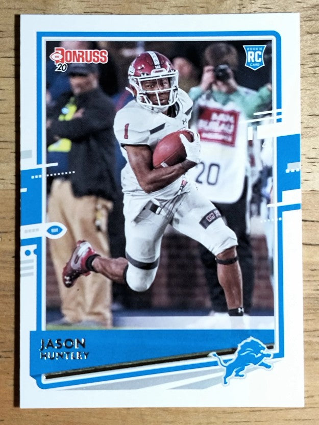 2020 Donruss #254 Jason Huntley RC