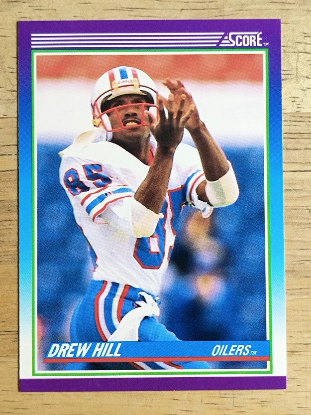 1990 Score #185 Drew Hill