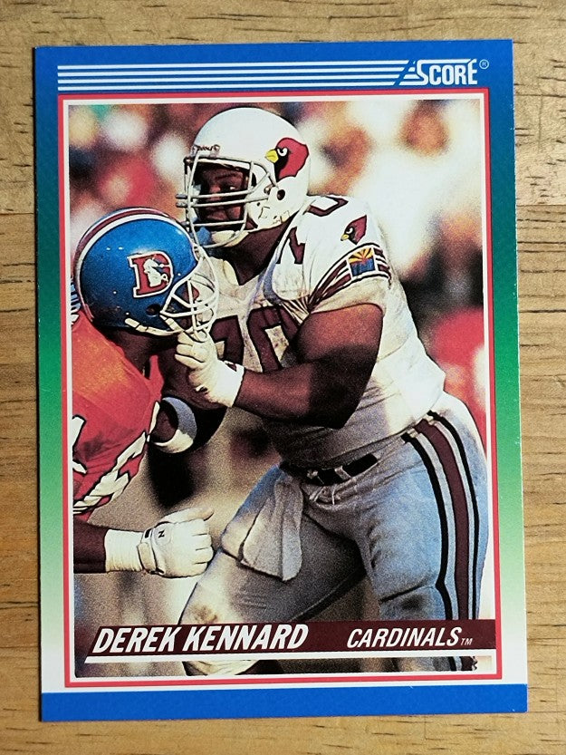 1990 Score #397 Derek Kennard