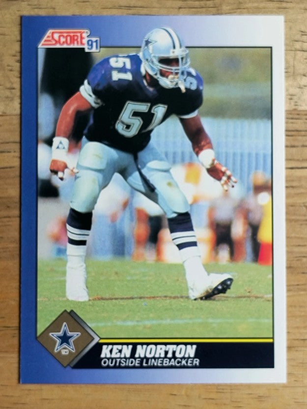 1991 Score #51 Ken Norton