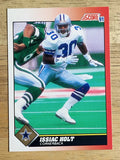 1991 Score #117 Issiac Holt