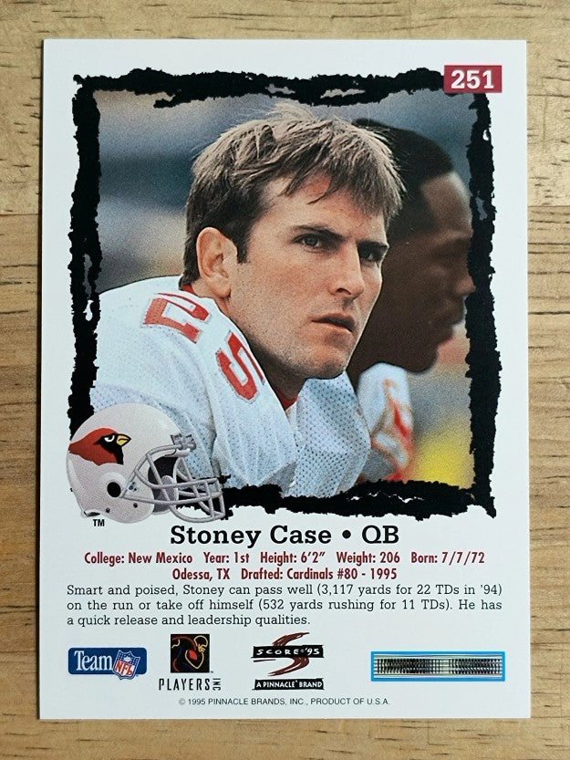 1995 Score #251 Stoney Case RC
