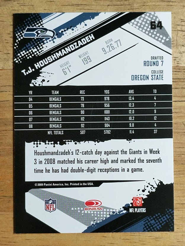2009 Score #64 T.J. Houshmandzadeh