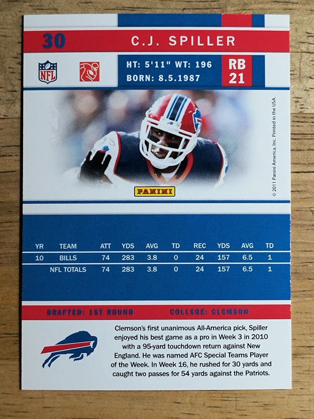 2011 Score #30 C.J. Spiller