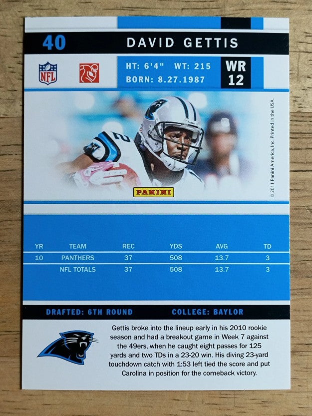 2011 Score #40 David Gettis