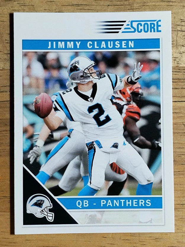 2011 Score #43 Jimmy Clausen
