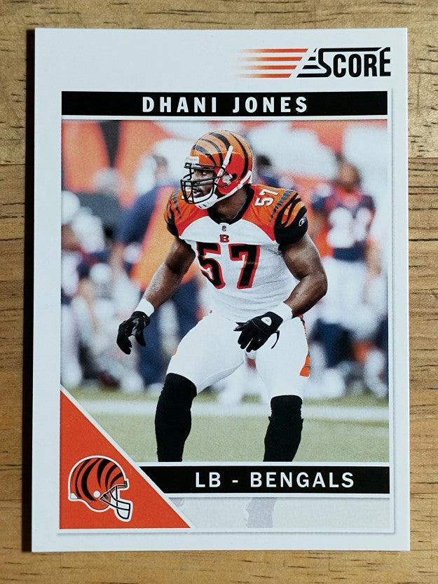 2011 Score #61 Dhani Jones