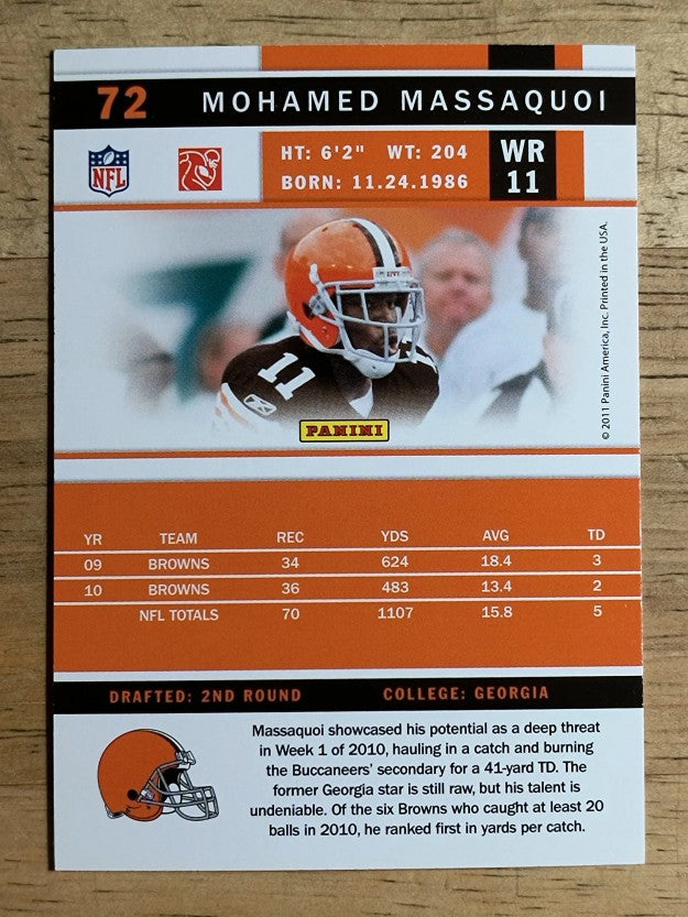 2011 Score #72 Mohamed Massaquoi