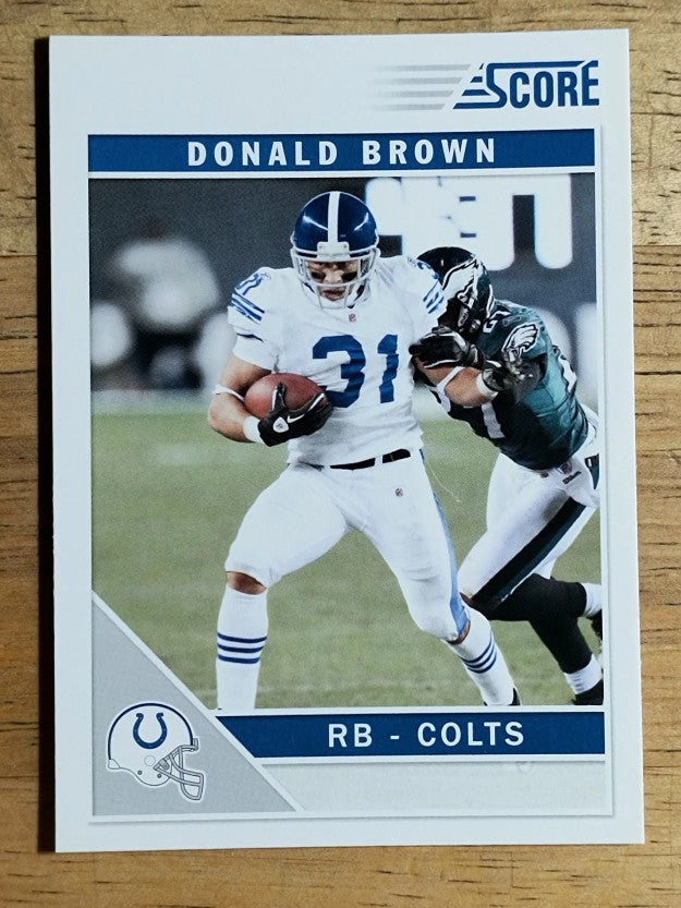 2011 Score #124 Donald Brown