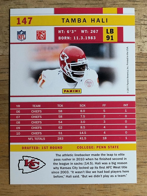 2011 Score #147 Tamba Hali