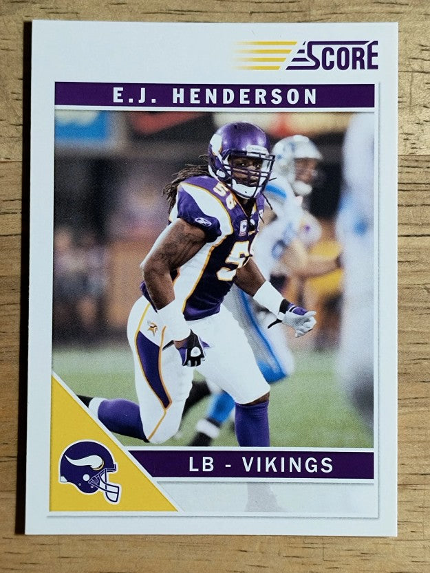 2011 Score #161 E.J. Henderson