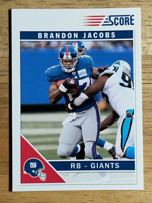 2011 Score #189 Brandon Jacobs
