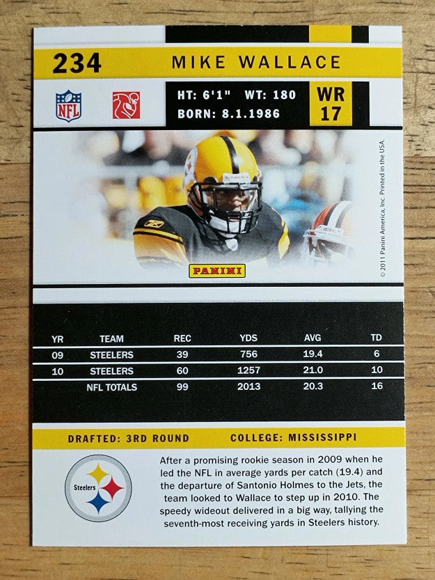 2011 Score #234 Mike Wallace