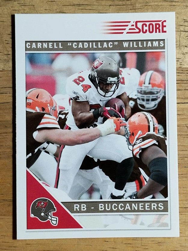 2011 Score #275 Cadillac Williams