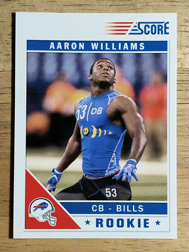2011 Score #302 Aaron Williams RC