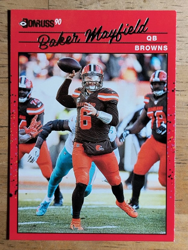2020 Donruss Retro '90 #22 Baker Mayfield