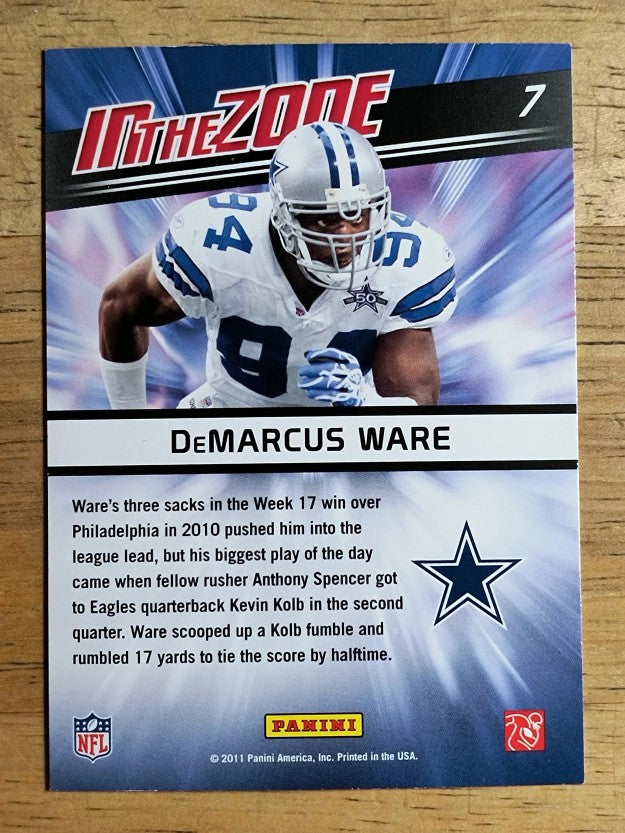 2011 Score In the Zone #7 DeMarcus Ware