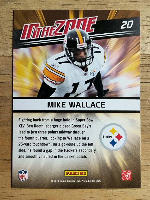 2011 Score In the Zone #20 Mike Wallace